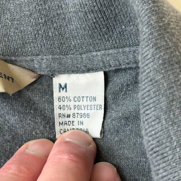 Basic Equipment Polo Shirt Mens Medium Diamond Pattern Short Sleeve Casual Golf - Picture 4 of 10